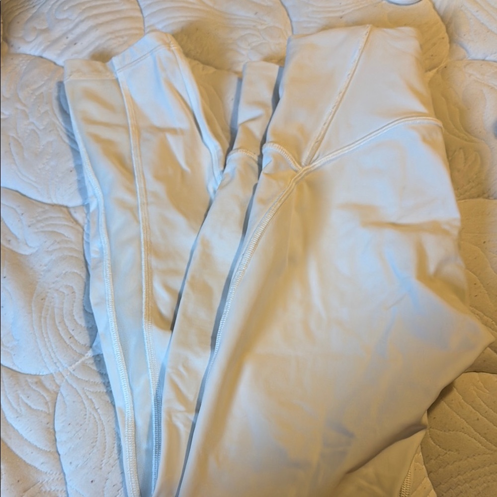 Lululemon Athletica White Leggings